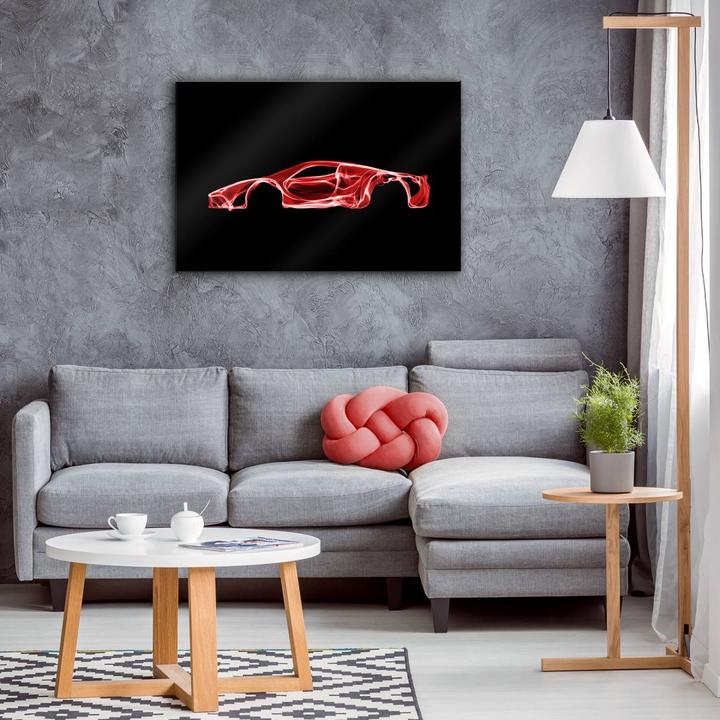 Image du produit Trenddeko Voiture rouge (150 x 100 cm)