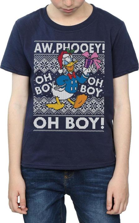Produktbild Disney Donald Duck Christmas Fair Isle TShirt Jungen (116)