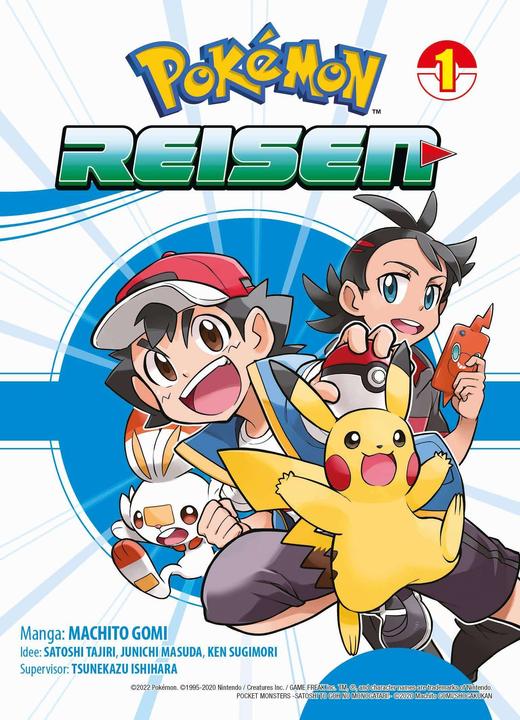 Produktbild Panini Pokémon Reisen (Deutsch, Gomi Machito, Satoshi Tajiri, Junichi Masuda, Ken Sugimori, Gyo Araiwa, 2022)
