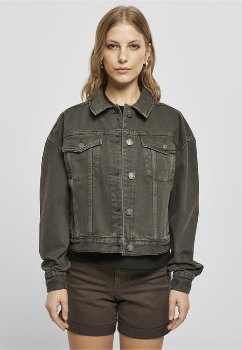 Actual product image Urban Classics Ladies Oversized Colored Denim Jacket - 73203 (3XL)