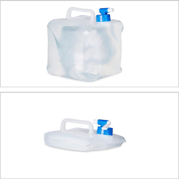 Actual product image Relaxdays Foldable Water Container