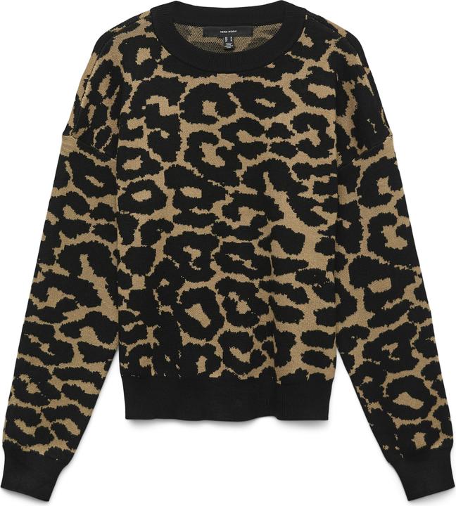 Produktbild Vero Moda Vmsiljeanimal Ls O-Nck Pullover Ga Noos (XL)