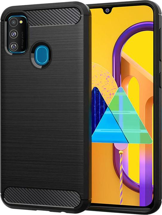 Image du produit Techsuit - Carbon Silicone - Samsung Galaxy M21 / M30S - Black (Samsung Galaxy M21, Samsung Galaxy M30s)