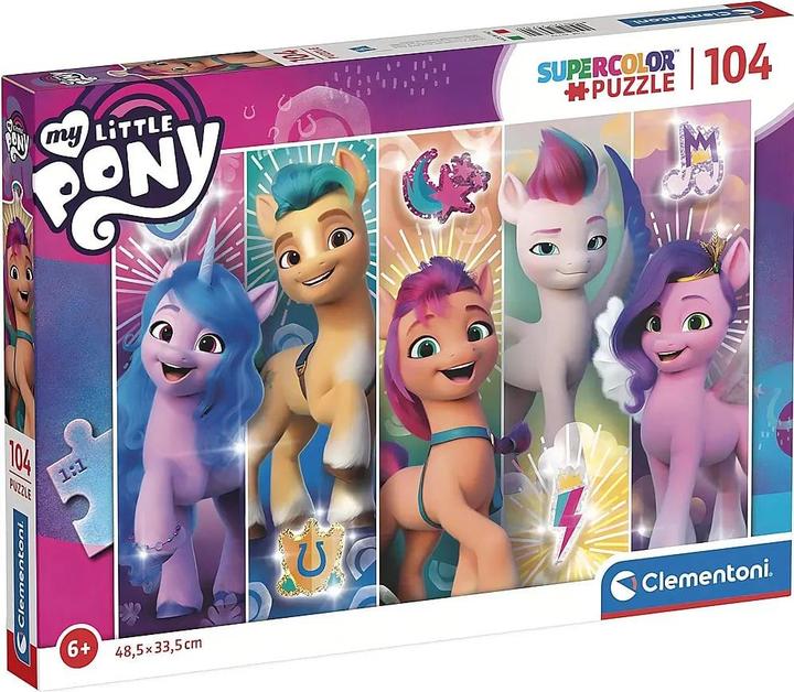 Actual product image Clementoni MY LITTLE PONY - Puzzle 104P (104 pieces)