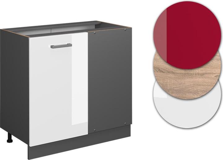 Produktbild Vicco Eckunterschrank R-Line (86 x 46 x 81.5 cm)