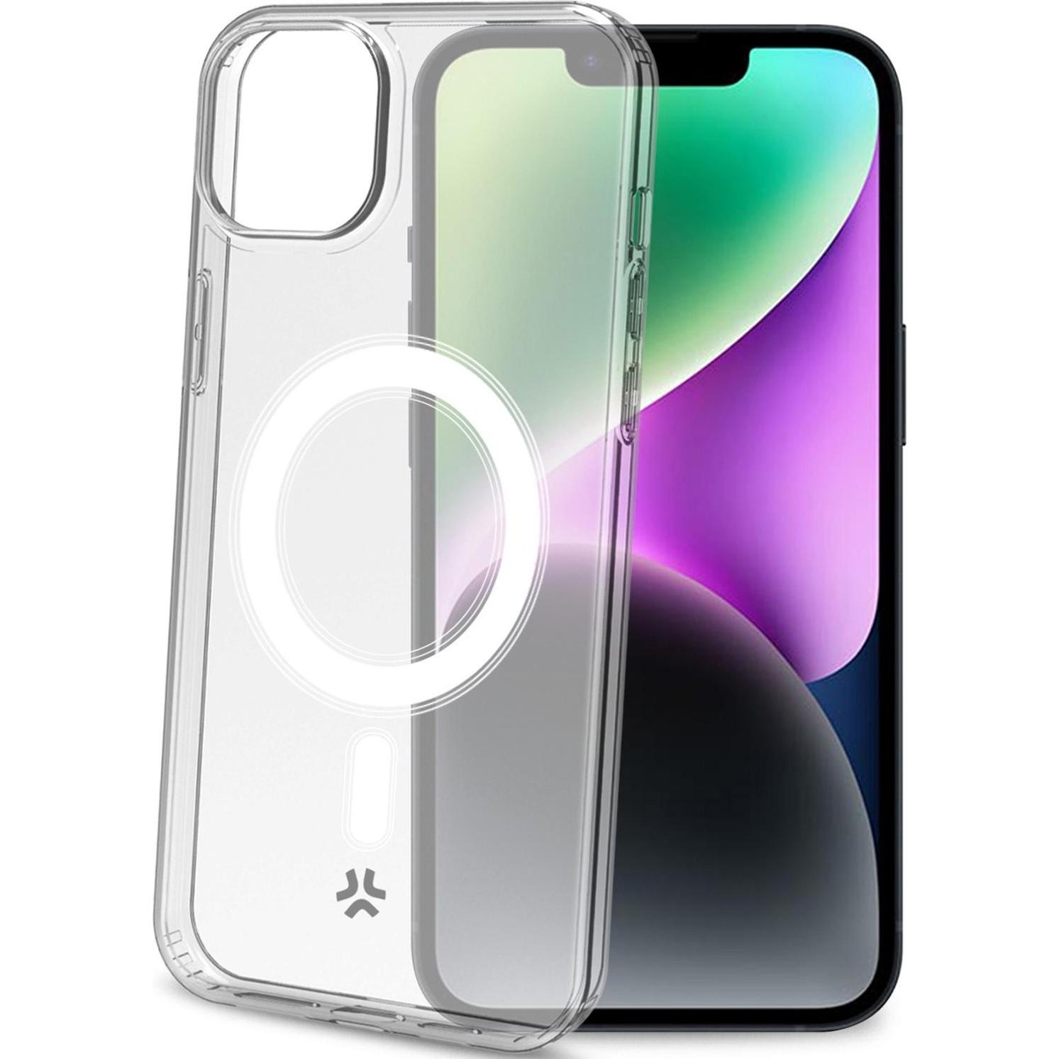 Celly Gelskinmag Iphone 15 (Apple iPhone 15), Smartphone Hülle, Transparent