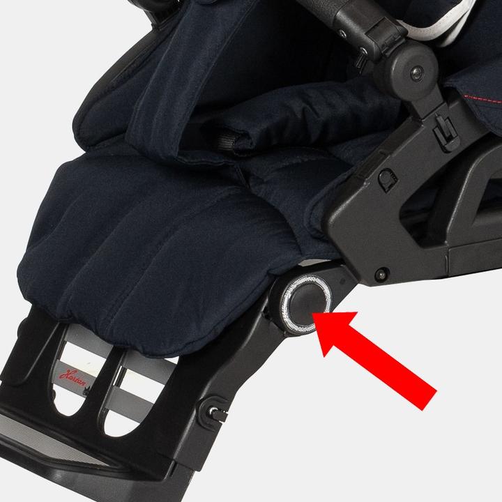 Image du produit Hartan Bouton pour repose-pieds avec réflecteur version étroite