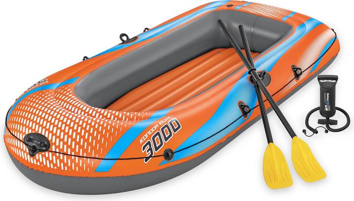 Bestway Kit bateau gonflable Kondor Elite™ 3000 2,46 m x 1,22 cm (246 cm, 3 pers.)