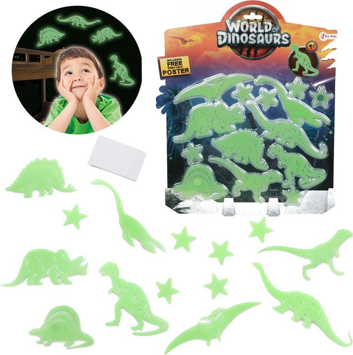 Actual product image Toi-Toys Glow in the Dark Dinosaur