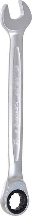 Actual product image KS Tools GEARplus ratchet ring open end wrench (21 mm)