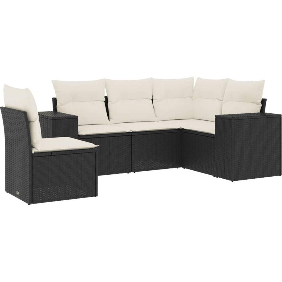 VidaXL, Gartenlounge, 10-tlg. Garten-Lounge-Set mit Kissen