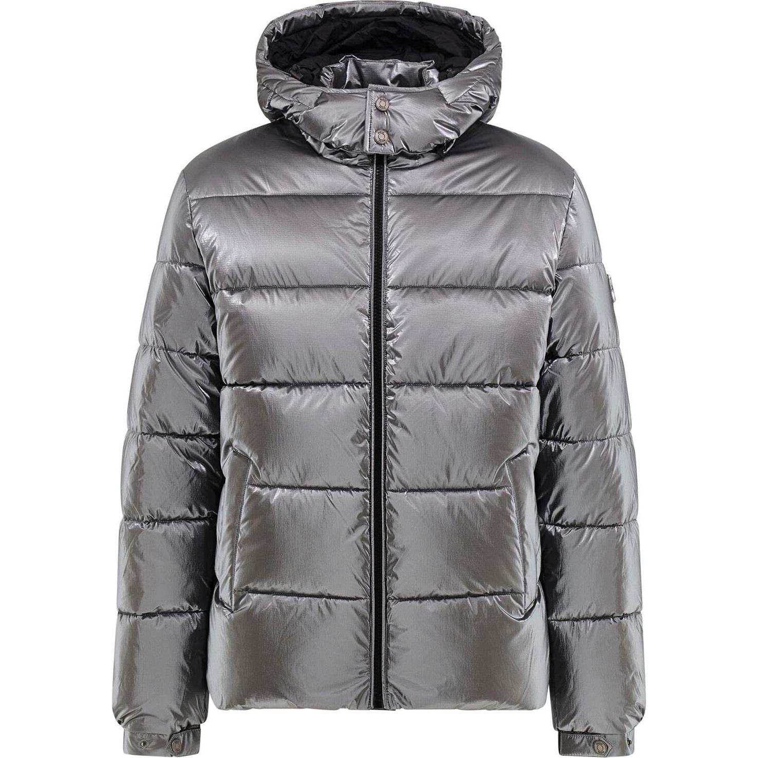 Guess, Herren, Jacke, daunenjacke etallized puffa (M), Silber, M