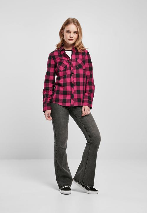 Immagine prodotto Urban Classics Camicia da donna in flanella a quadri risvoltati - 1180 (L)