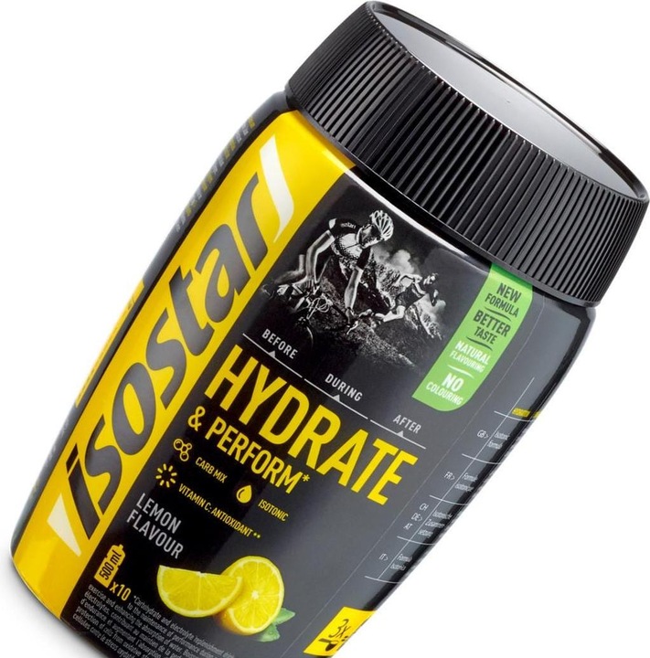 Actual product image Isostar Hydrate & Perform (Lemon, 1 pcs., 400 g)