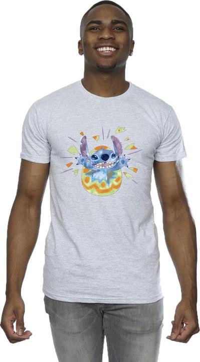 Immagine prodotto Disney Lilo & Stitch Cracking Egg Maglietta Uomo (4XL)