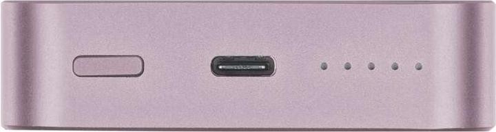 Actual product image Emos Powerbank WI 1046, 10 000 mAh, 20 W+Wireless, lachs (10000 mAh, 20 W, 38.50 Wh)
