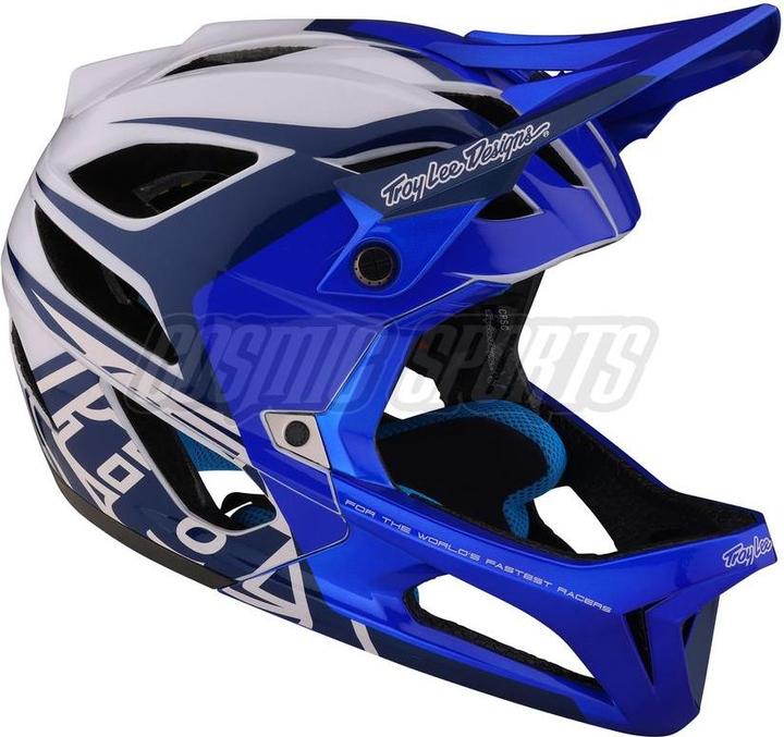 Actual product image Troy Lee Designs Stage MIPS helmet, Valance, blue, XS/S | 54-56cm (54 - 56 cm)