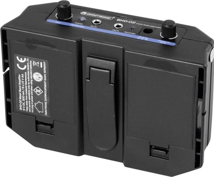 Image du produit Omnitronic Haut-parleur de sonorisation mobile 5 cm 2 (1x 3 W)