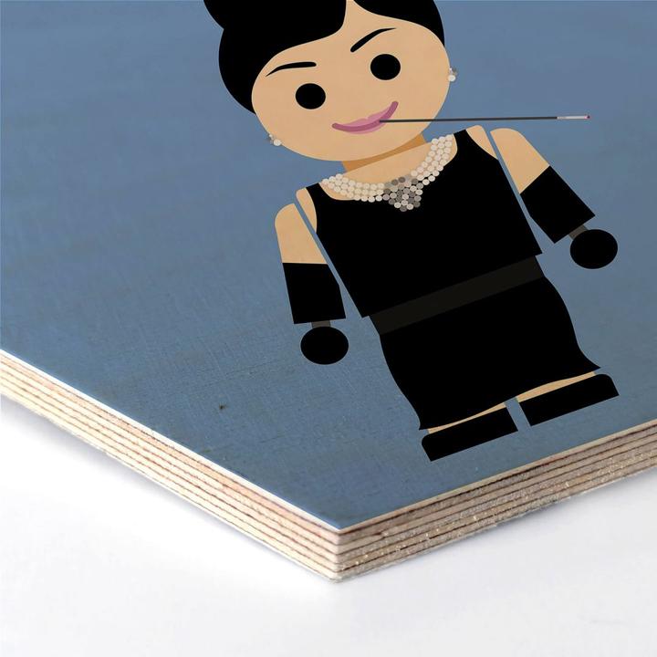 Actual product image Trenddeko Audrey Hepburn Toy (25 x 22 cm)