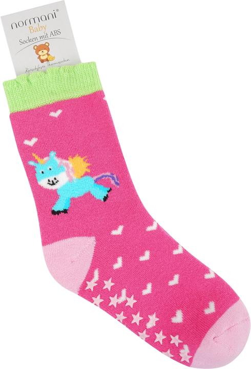Produktbild Normani 3 Paar Kindersocken mit ABS-Druck (3er Pack, 74/80)