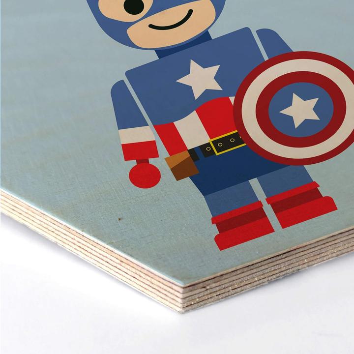 Image du produit Trenddeko Jouet Captain America (35 x 30 cm)