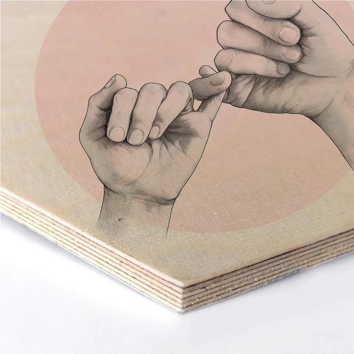 Image du produit Trenddeko Pinky swear (35 x 30 cm)