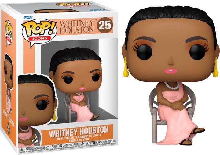 Actual product image Funko POP! Icons Whitney Houston : Debut (25)