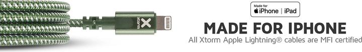 Produktbild Xtorm CX2031, 1 m, Lightning, USB C, Männlich, Männlich, Schwarz (1 m, USB 2.0, 20 W)