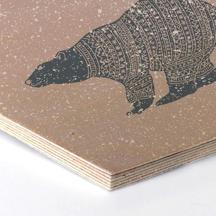 Immagine prodotto Trenddeko Orso polare blu (35 x 30 cm)