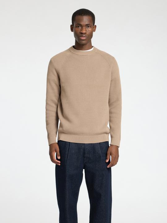 Actual product image Selected 100% cotton jumper with round neckline (M)