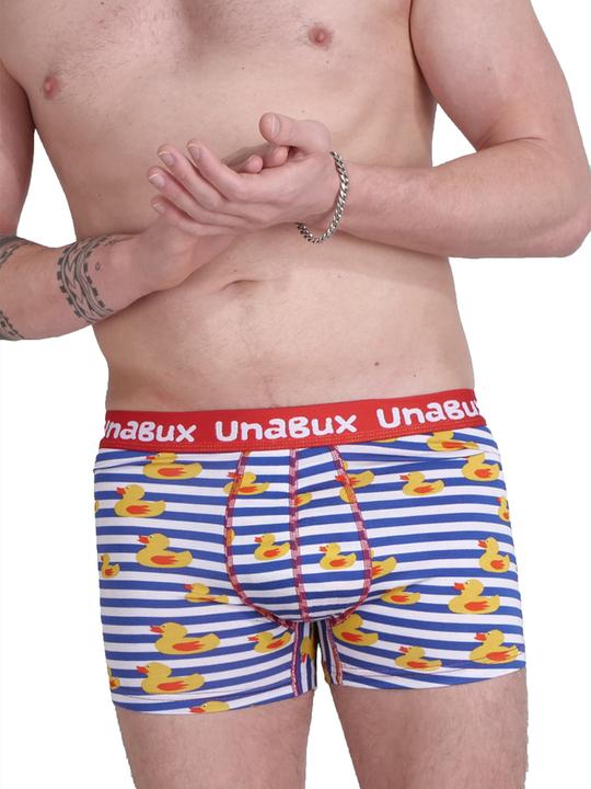 Immagine prodotto Unabux Boxer BLACK WHITE RABBIT (L, Confezione singola)