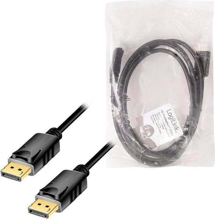 Actual product image LogiLink DisplayPort – DisplayPort (2 m)