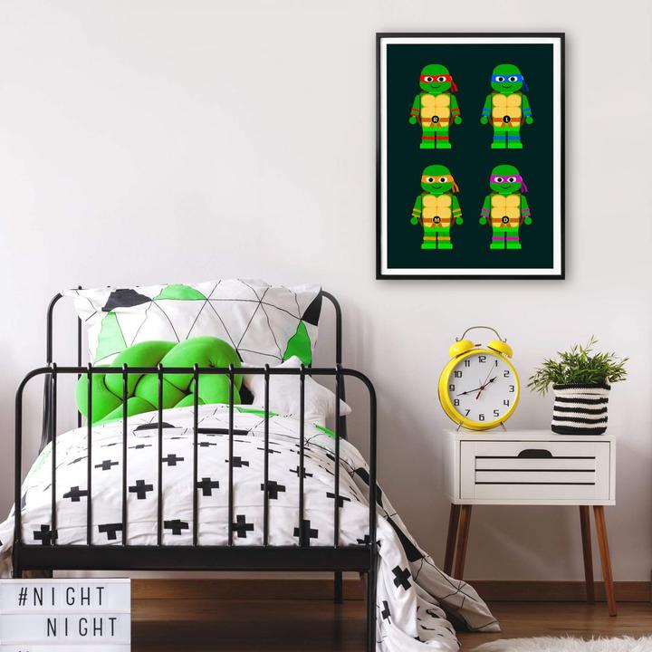 Image du produit Trenddeko Jouet Teenage Mutant Ninja Turtles (100 x 120 cm)
