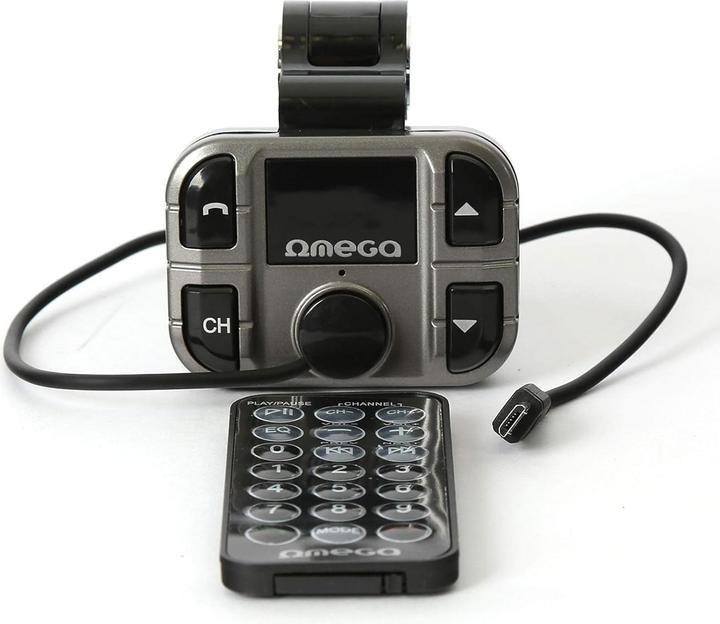Actual product image Omega OUTF28 FM transmitter 87.5 - 108 MHz Bluetooth