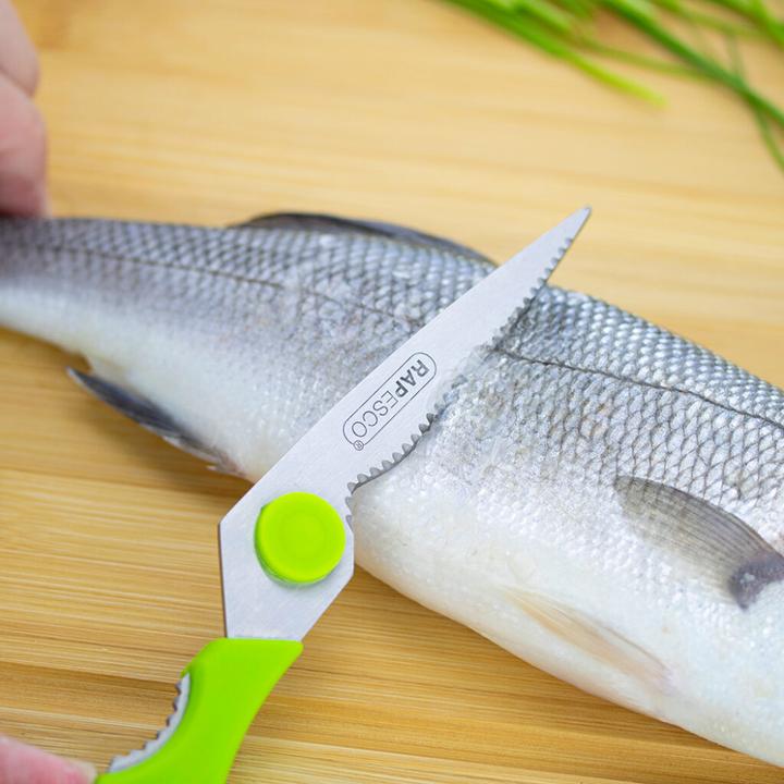 Image du produit Rapesco Mehrzweck Küchenschere 21 cm, Edelstahl, Universal (21 cm)