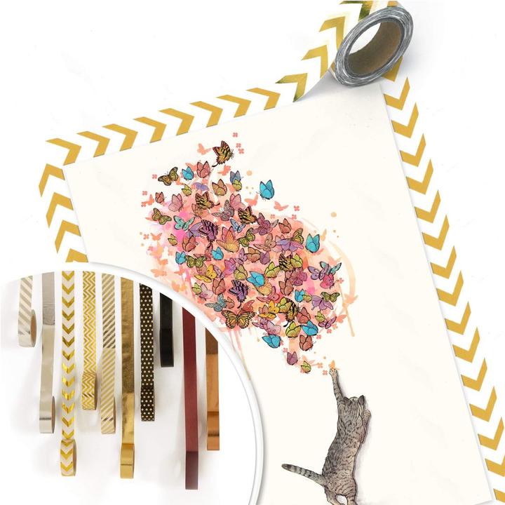 Produktbild Trenddeko Catching Butterflies (80 x 100 cm)