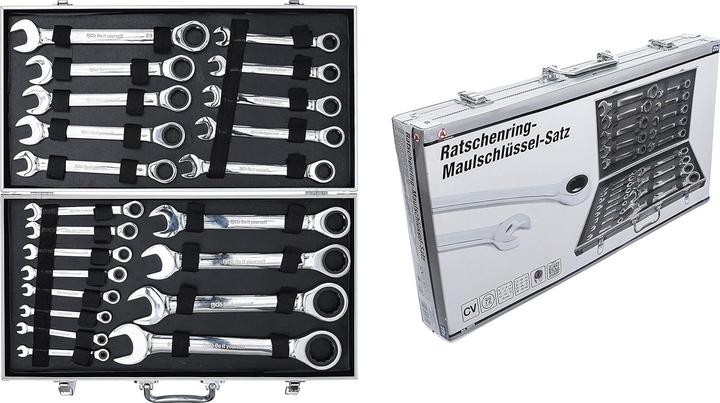 Produktbild BGS Ratschenring-Maulschlüssel-Satz (32 mm, 19 mm, 6 mm, 12 mm, 24 mm, 14 mm, 22 mm, 16 mm, 23 mm, 10 mm, 21 mm, 18 mm, 27 mm, 7 mm, 17 mm, 11 mm, 15 mm, 30 mm, 8 mm, 9 mm, 13 mm, 20 mm)