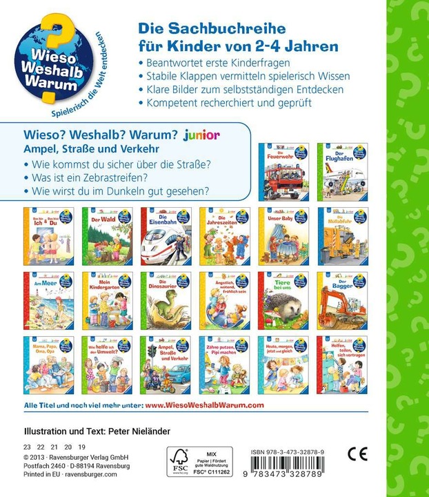 Immagine prodotto Ravensburger Ampel, Strasse und Verkehr (Tedesco, Peter Nieländer, 2014)