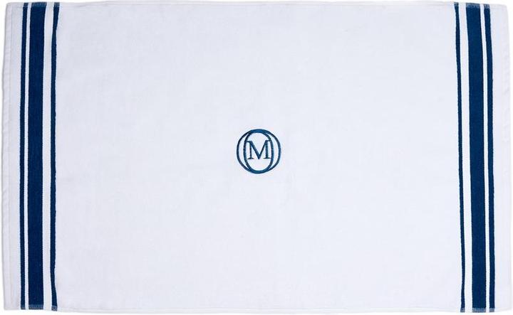 Monogram Linea Badezimmermatte 60x100cm marineblau (60 x 100 cm)