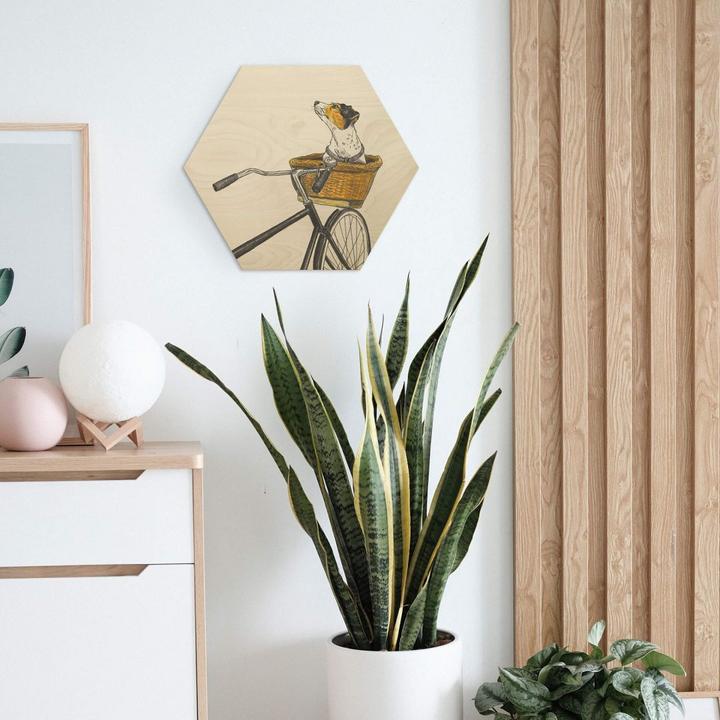 Image du produit Trenddeko Chien dans le panier (25 x 22 cm)