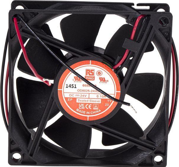 Produktbild RS PRO Lüfter 80x25mm 24Vdc (80 mm)