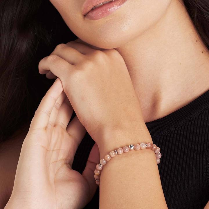 Image du produit Balibay Esen (18 cm, Pierre de lune, Pierre précieuse, Pierre du soleil, Or 14 carats)