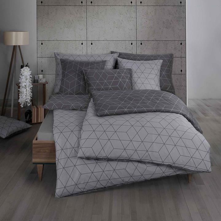 Actual product image Traumschlaf Geo (Bedding set, 135x200 cm + 80x80 cm)