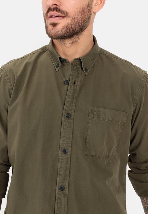 Produktbild Camel Active Langarm Hemd aus reiner Baumwolle (XL)