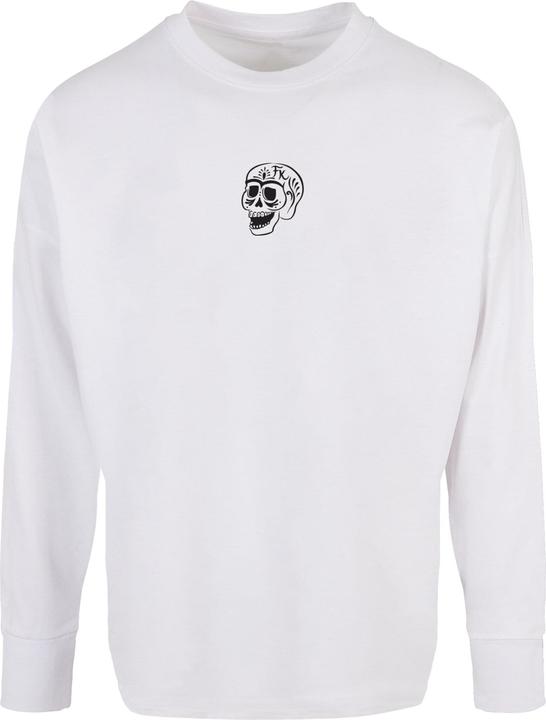 Produktbild Merchcode Ladies Frida Kahlo - Skeleton Oversized Cut On Sleeve Longsleeve - 117009 (XL)