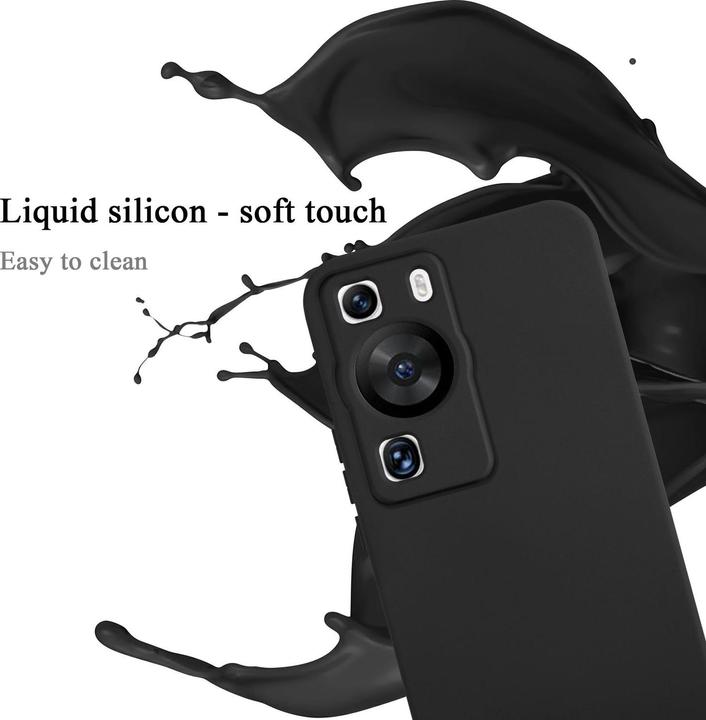 Image du produit Cadorabo Housse pour Huawei P60 Pro TPU avec protection liquide en silicone (Huawei P60 Pro)