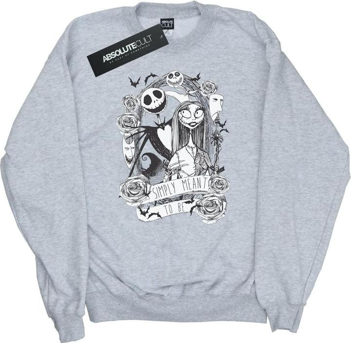 Produktbild Disney Nightmare Before Christmas Simply Meant To Be Sweatshirt (L)