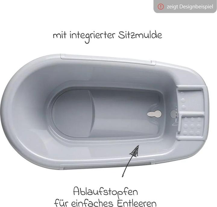 Produktbild Rotho Babydesign Babybadewannen & Badeeimer Baby-Badewanne Ava - Cappuccino