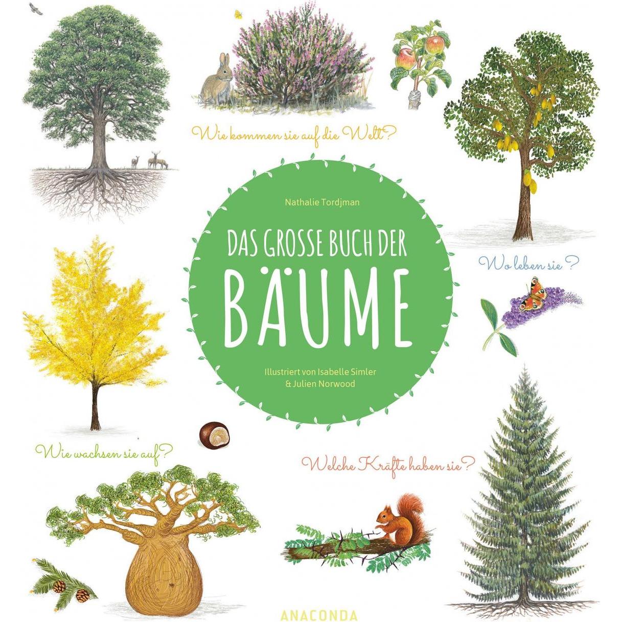 Das grosse Buch der Bäume, Kinderbücher von Nathalie Tordjman