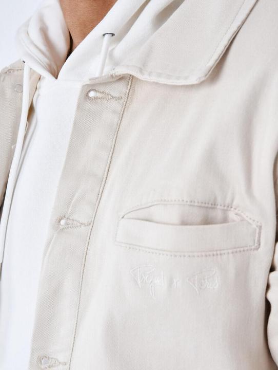 Actual product image Project X Paris two-tone denim jacket (XL)